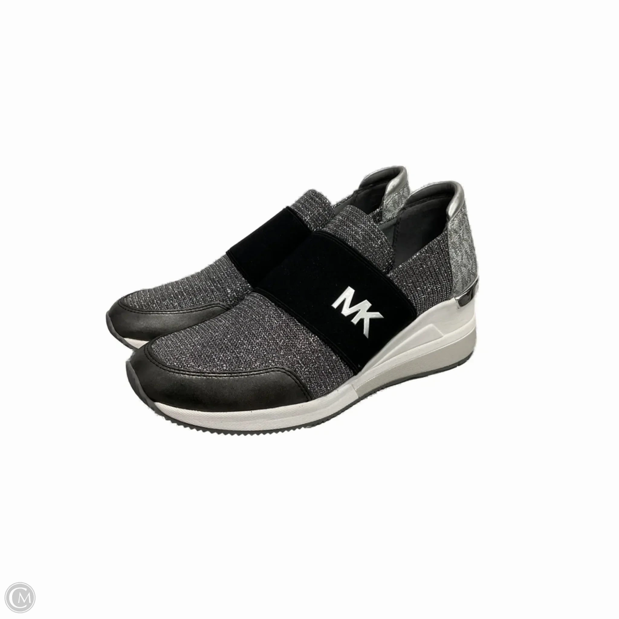 Anti Slip Tread Pattern Shoes Sneakers By Michael By Michael Kors In Grey, Size: 8.5