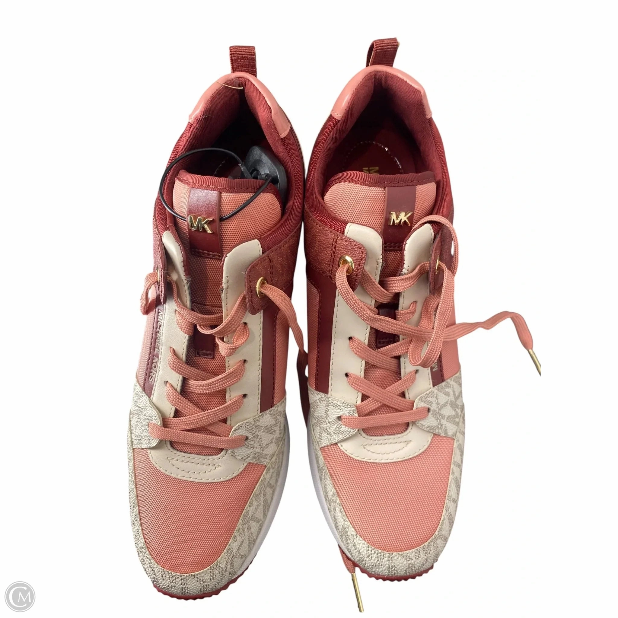 Shoes Sneakers By Michael By Michael Kors In Pink & Red, Size: 9 Anti Fatigue System