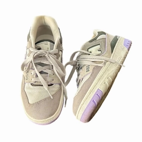 Shoes Sneakers By New Balance In Grey & Purple, Size: 6.5 Minimalist Lacing Vibration Dampening Tech