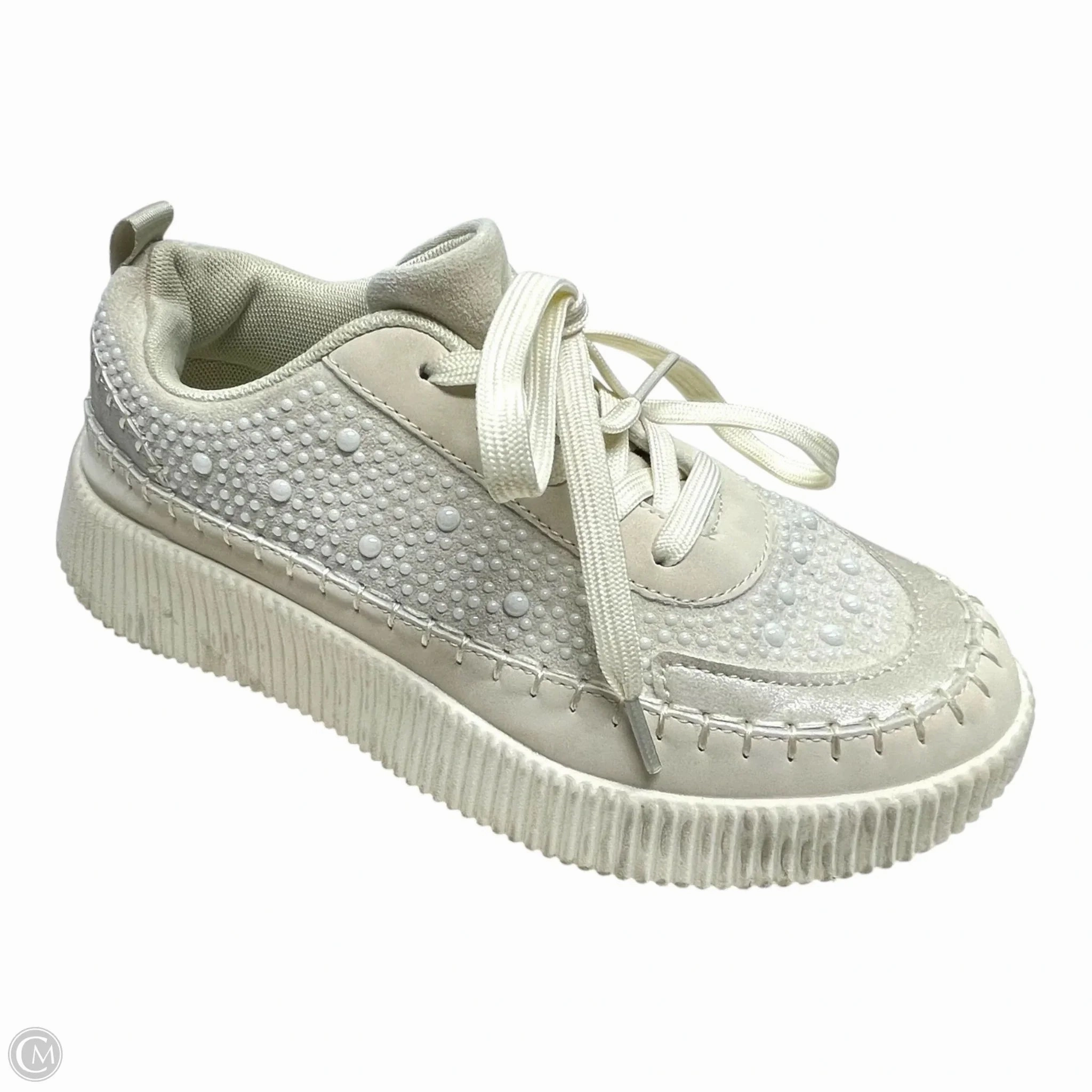 Shoes Sneakers By Nicole Miller In Ivory, Size: 7.5 Hyperelastic Foam Layers