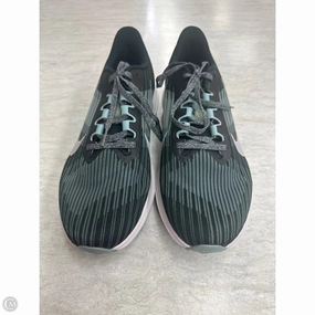 Stability frame Woven Texture Shoes Sneakers By Nike In Black & Blue, Size: 12