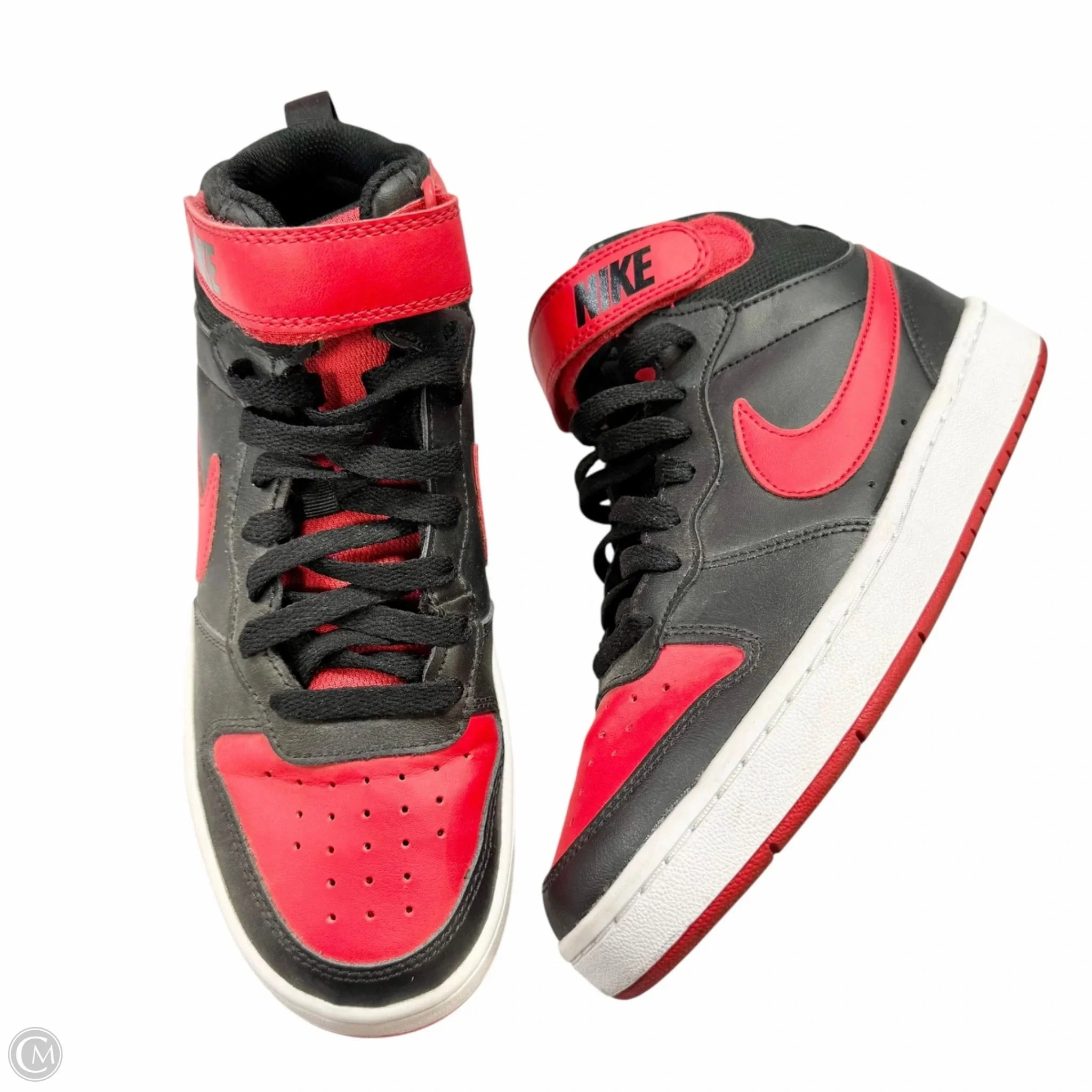 Shoes Sneakers By Nike In Black & Red, Size: 8.5 Friction Free Laces Aerated Insole