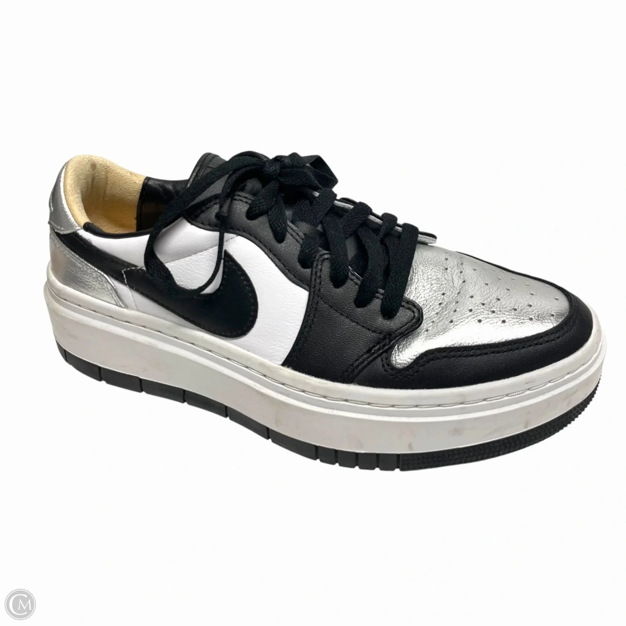 Shoes Sneakers By Nike In Black & Silver, Size: 9 Easy Go