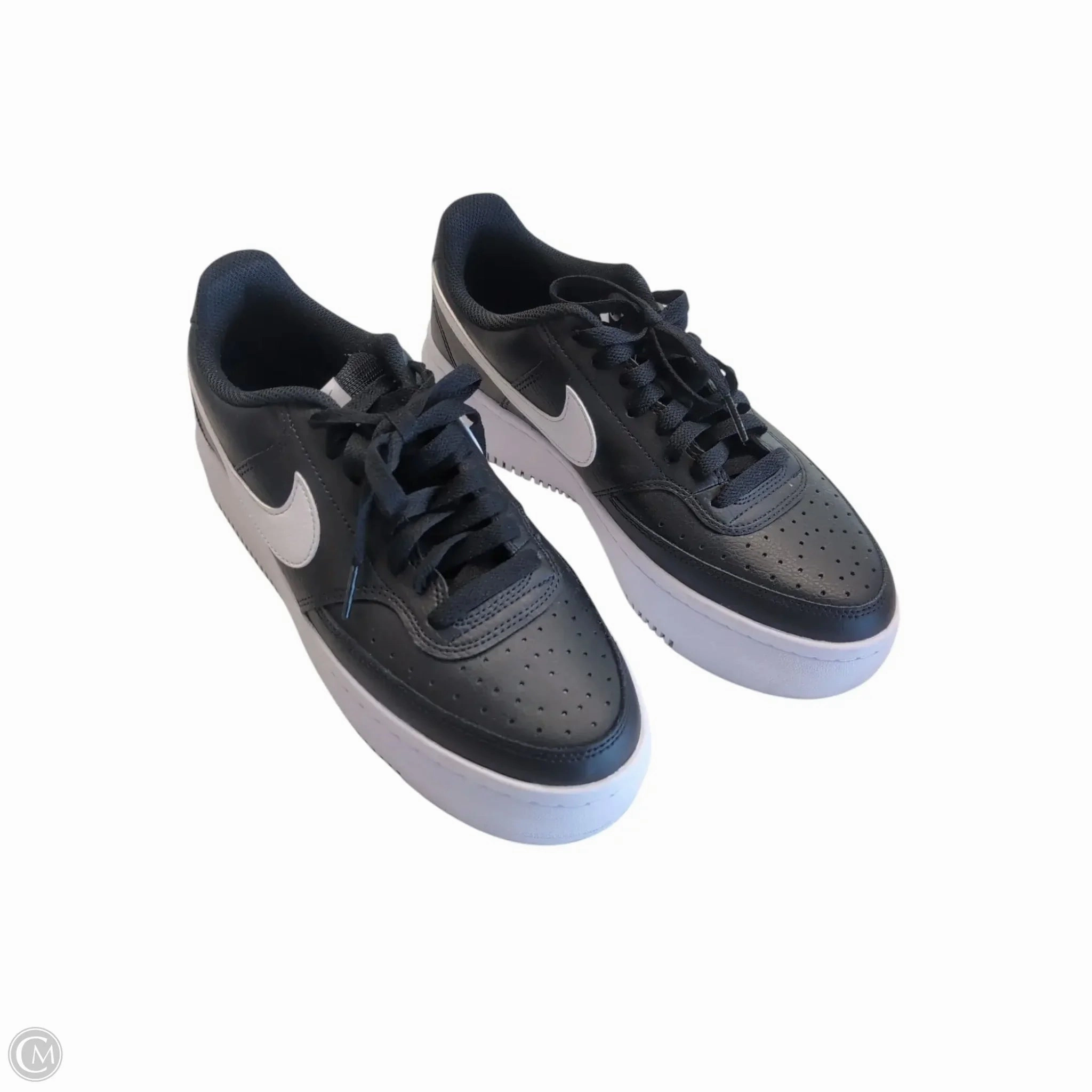Shoes Sneakers By Nike In Black & White, Size: 10 Padded cushioning Abrasion Resistant Mesh