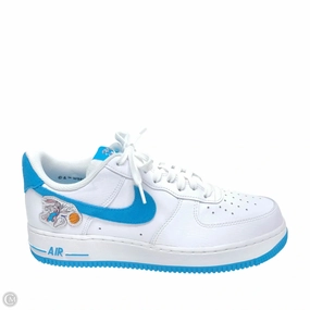 Cycling Comfort Shoes Sneakers By Nike In Blue & White, Size: 10