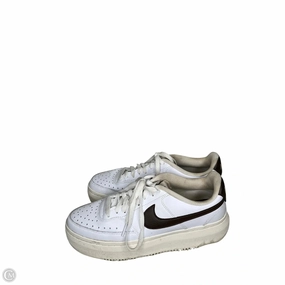 Adaptive Flex Grooves Shoes Sneakers By Nike In Brown & White, Size: 11