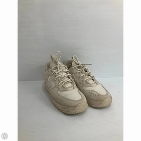 Foam Insert Modern Silhouette Shoes Sneakers By Nike In Cream, Size: 7