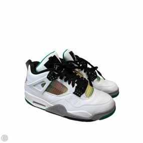 Heat Sealed Reinforcements Shoes Sneakers By Nike In Green & White, Size: 10.5