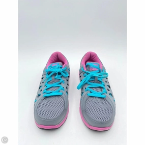 Comfortable Arch Hyperlock Technology Shoes Sneakers By Nike In Grey & Pink, Size: 8