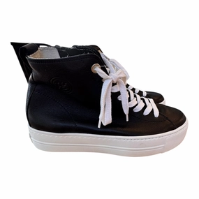 Shoes Sneakers By Paul Green In Black, Size:9.5 Comfortable Upper Breathable Knit Fabric