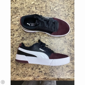 Shoes Sneakers By Puma In Black & Purple, Size: 7.5 Step Ease mesh ventilation