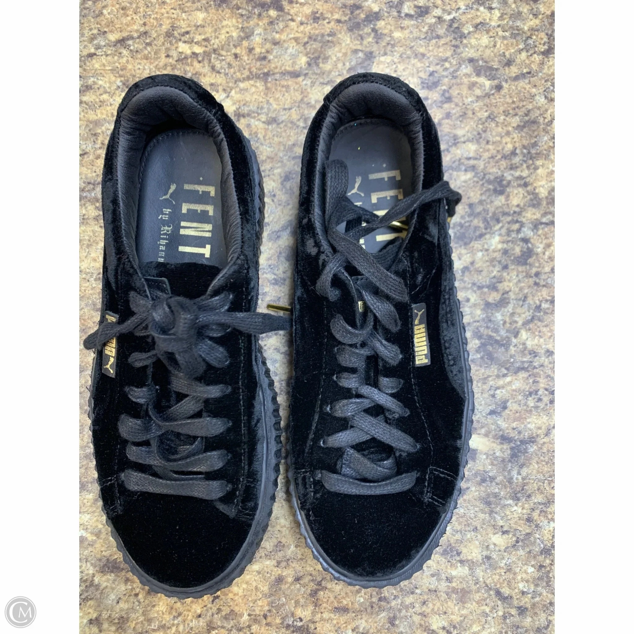 Orthopedic Footbed Technology Shoes Sneakers By Puma In Black, Size: 6.5