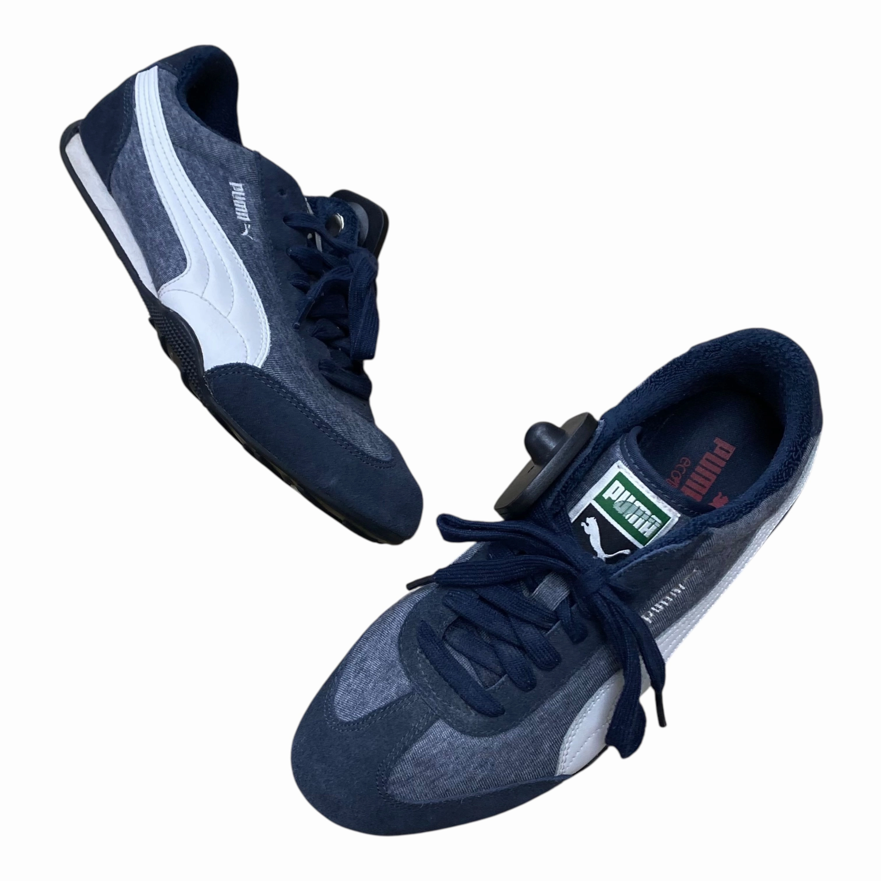 Shoes Sneakers By Puma In Blue, Size:7 Slip On Light Padding