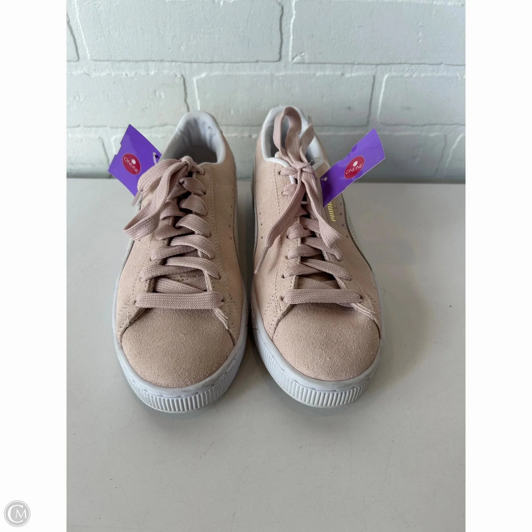 Responsive ride Shoes Sneakers By Puma In Pink & White, Size: 8.5