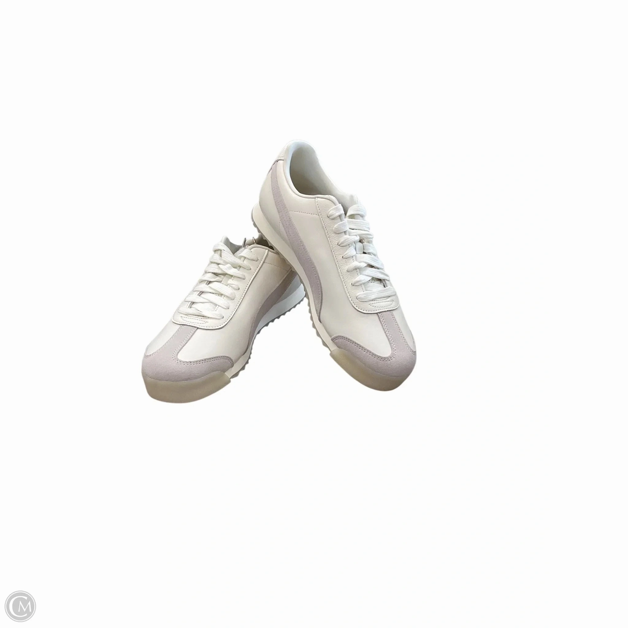 Comfortable Tongue Shoes Sneakers By Puma In White, Size: 10