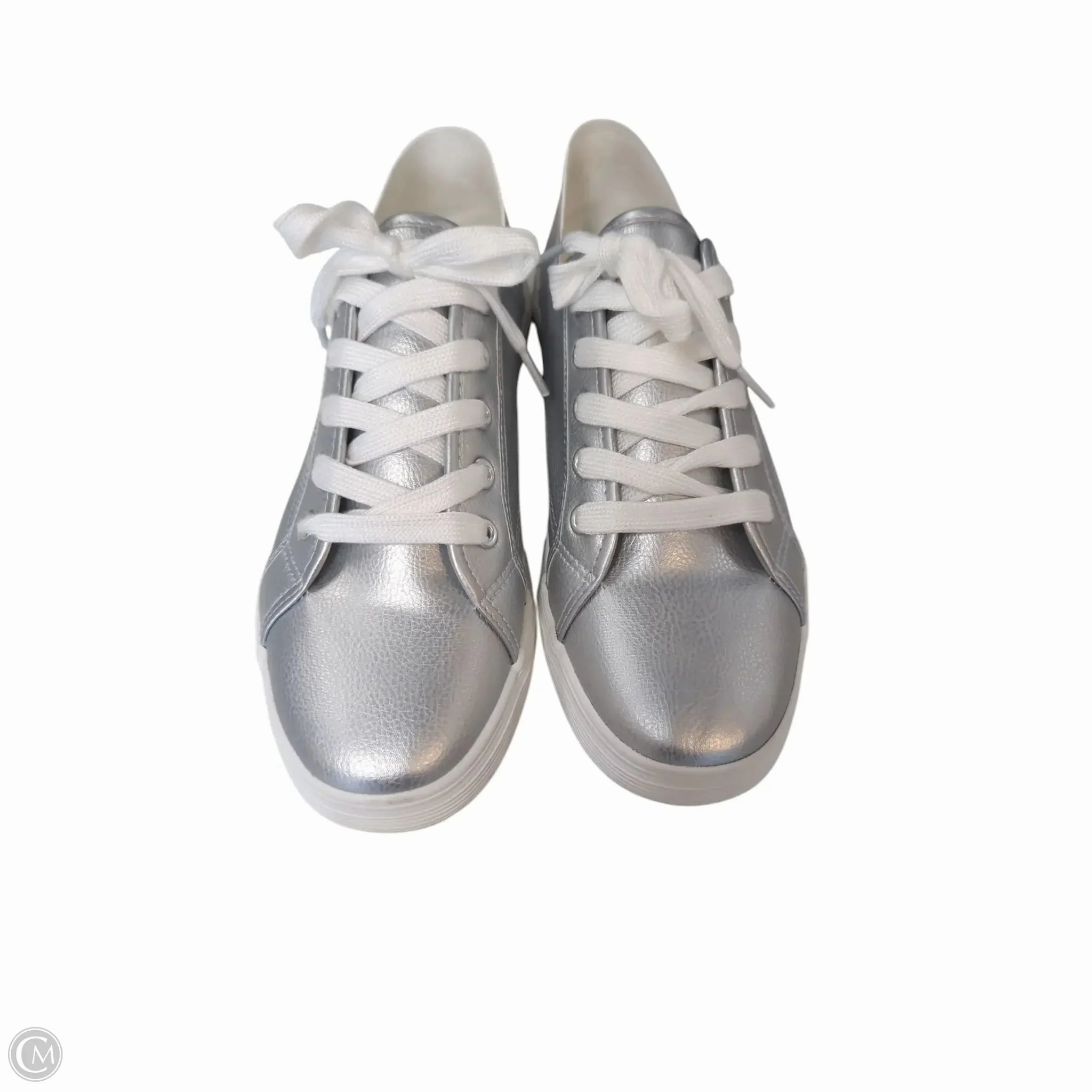 Shoes Sneakers By Rocket Dogs In Silver, Size: 10 Base Comfort