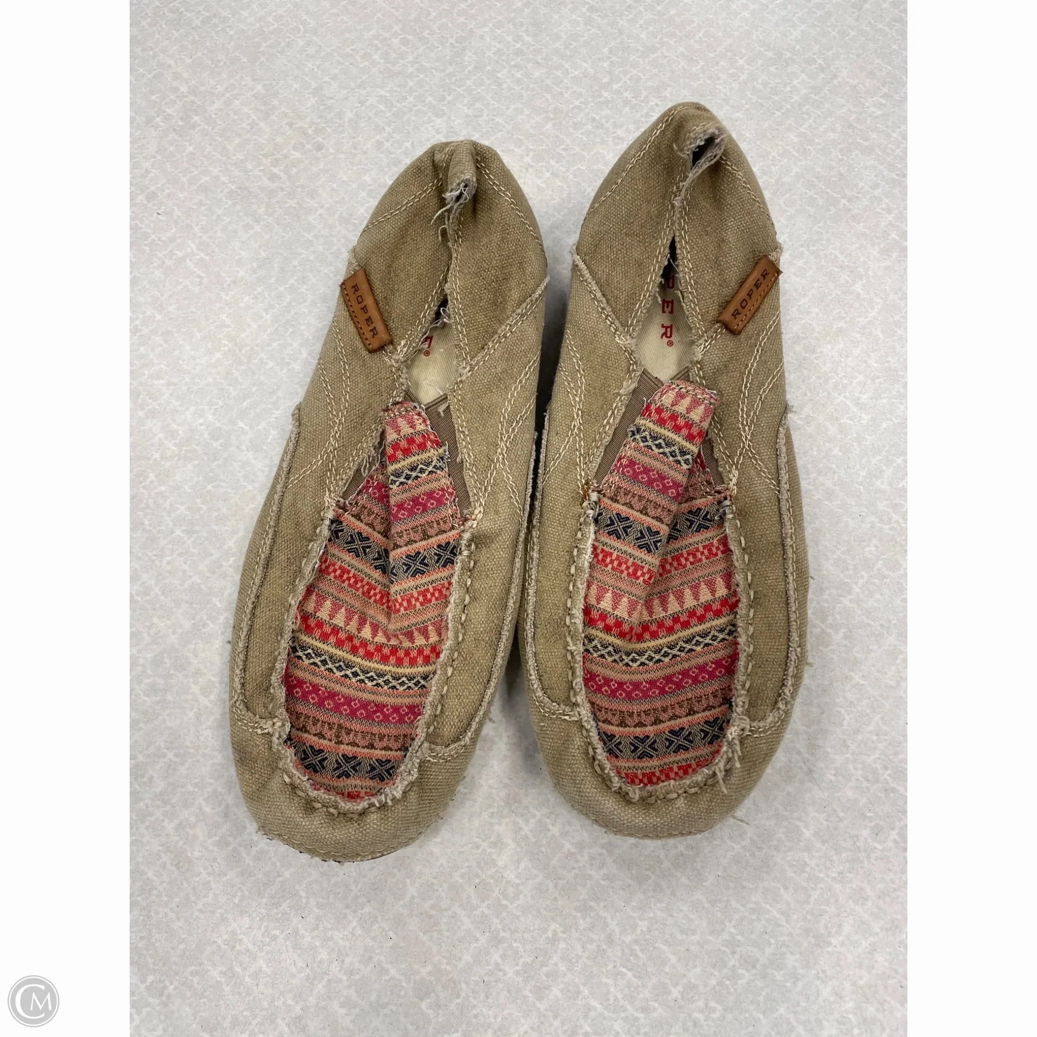 LightweightSole Slim Edge Shoes Sneakers By Roper In Multi-colored, Size: 10