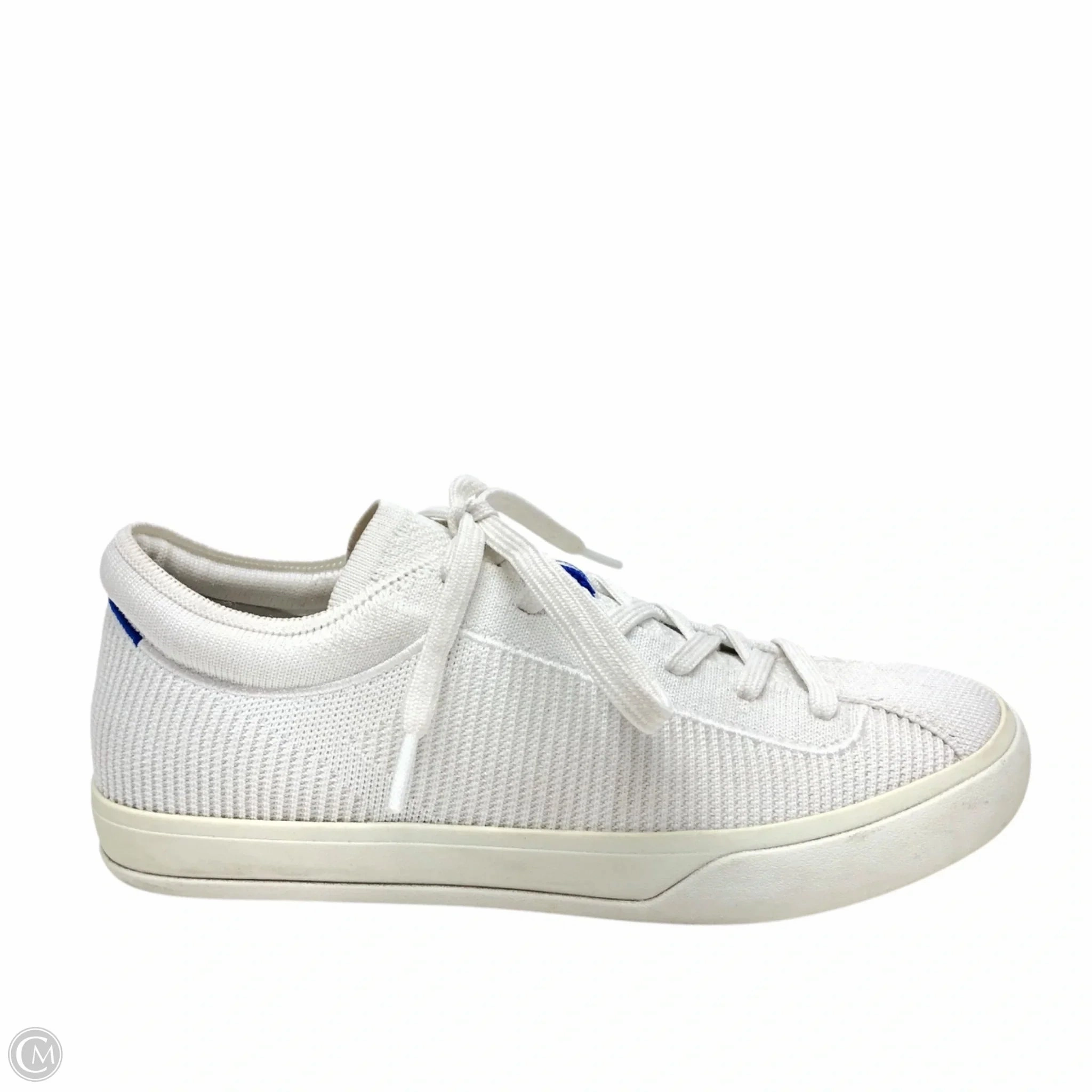 Odor Resistant Fabric Pull On Design Shoes Sneakers By Rothys In White, Size: 8