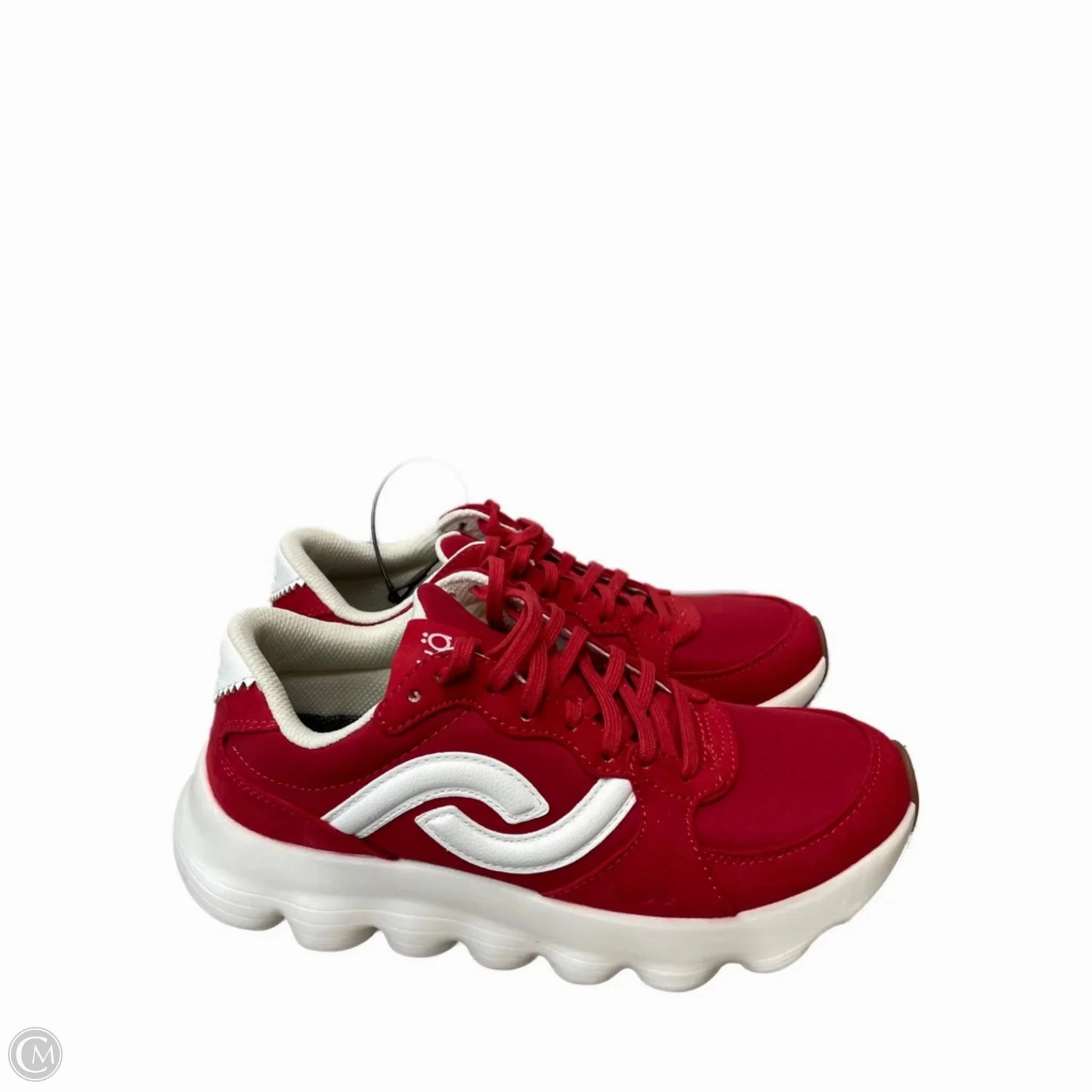 Breathable Use Cushion Frame Shoes Sneakers By Ryka In Red, Size: 7.5