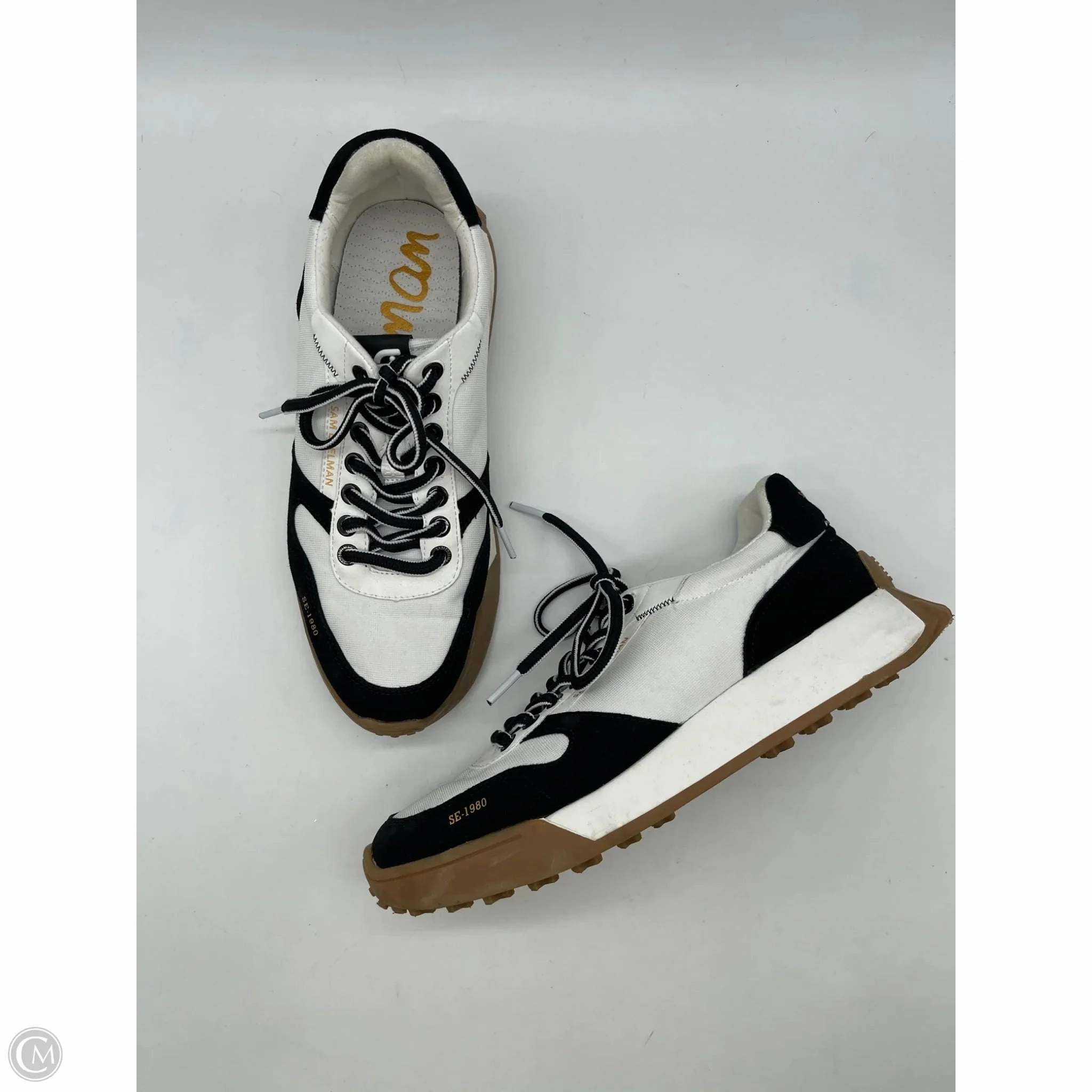 Power Balance Air Cushioning Shoes Sneakers By Sam Edelman In White, Size: 9.5