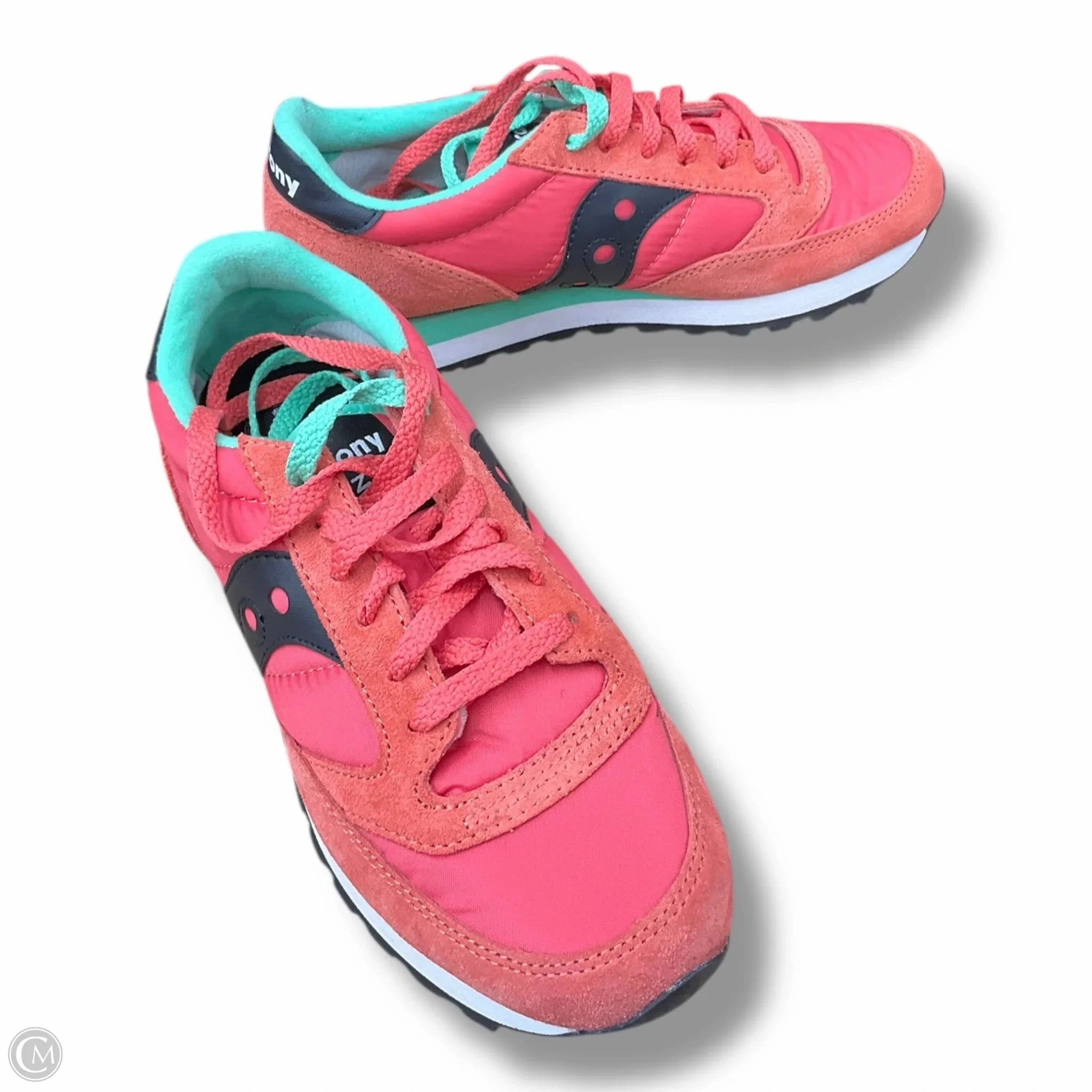 Wide toe box Water Resistant Knit Shoes Sneakers By Saucony In Multi-colored, Size: 9