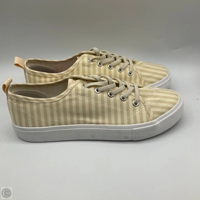 Easy Travel Shoes Sneakers By Serra In Striped Pattern, Size: 9