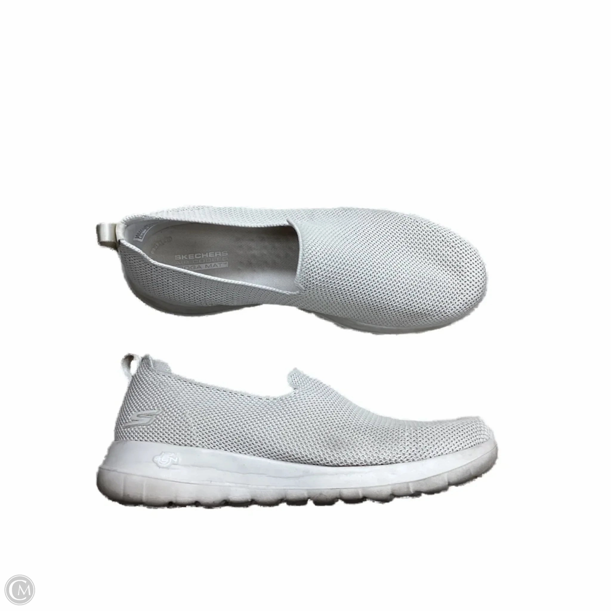 Shoes Sneakers By Skechers In Beige, Size: 8.5 Seamless Inner Construction