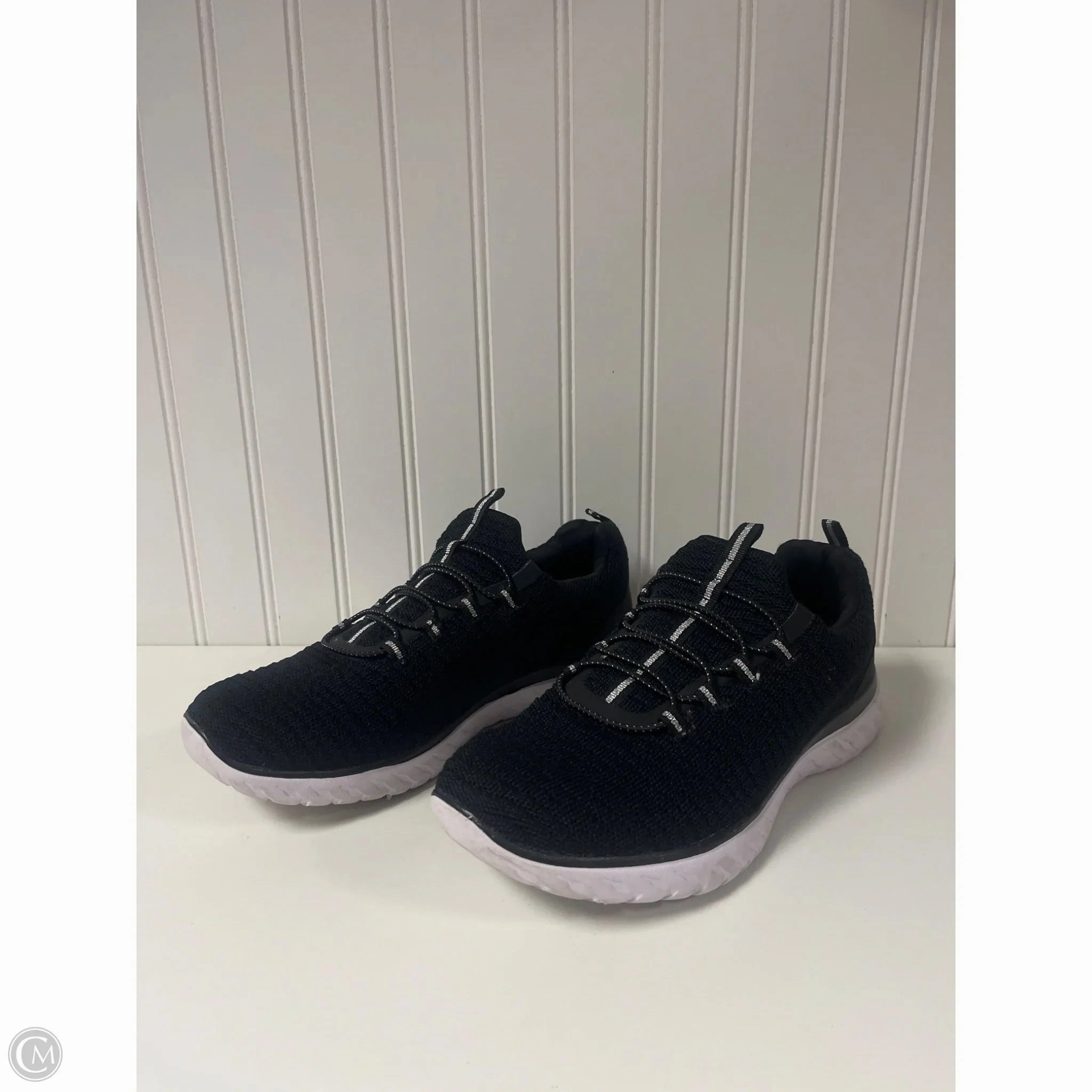 Shoes Sneakers By Skechers In Black, Size: 8.5 Anti Collision Toe Box Adaptive cushion