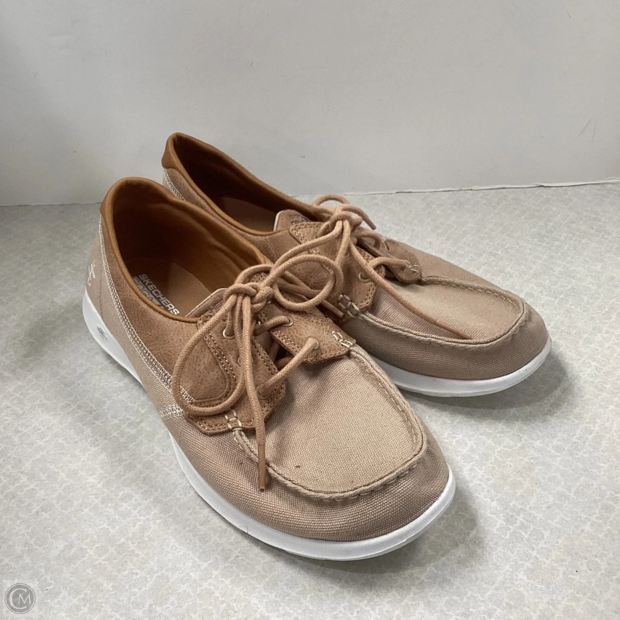 Shoes Sneakers By Skechers In Brown, Size: 10 Dynamic Step Impact Resistant Heel