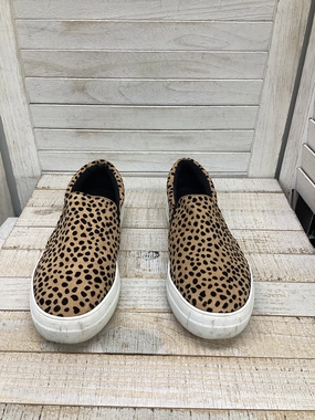 Torsional Rigidity Perforated Tongue Design Shoes Sneakers By Soda In Animal Print, Size: 7.5