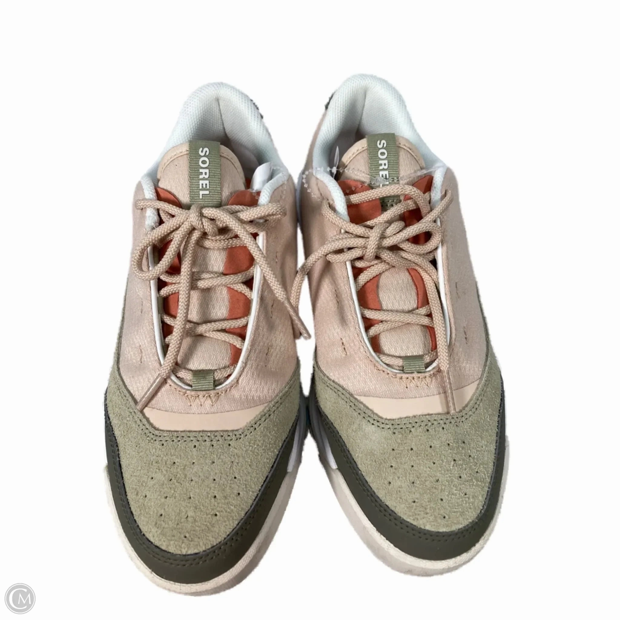 Shoes Sneakers By Sorel In Cream & Green, Size: 9 Durable Bottom Easy Maintenance