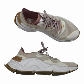 Street cushioning Shoes Sneakers By Sorel In Cream & Pink, Size:8.5