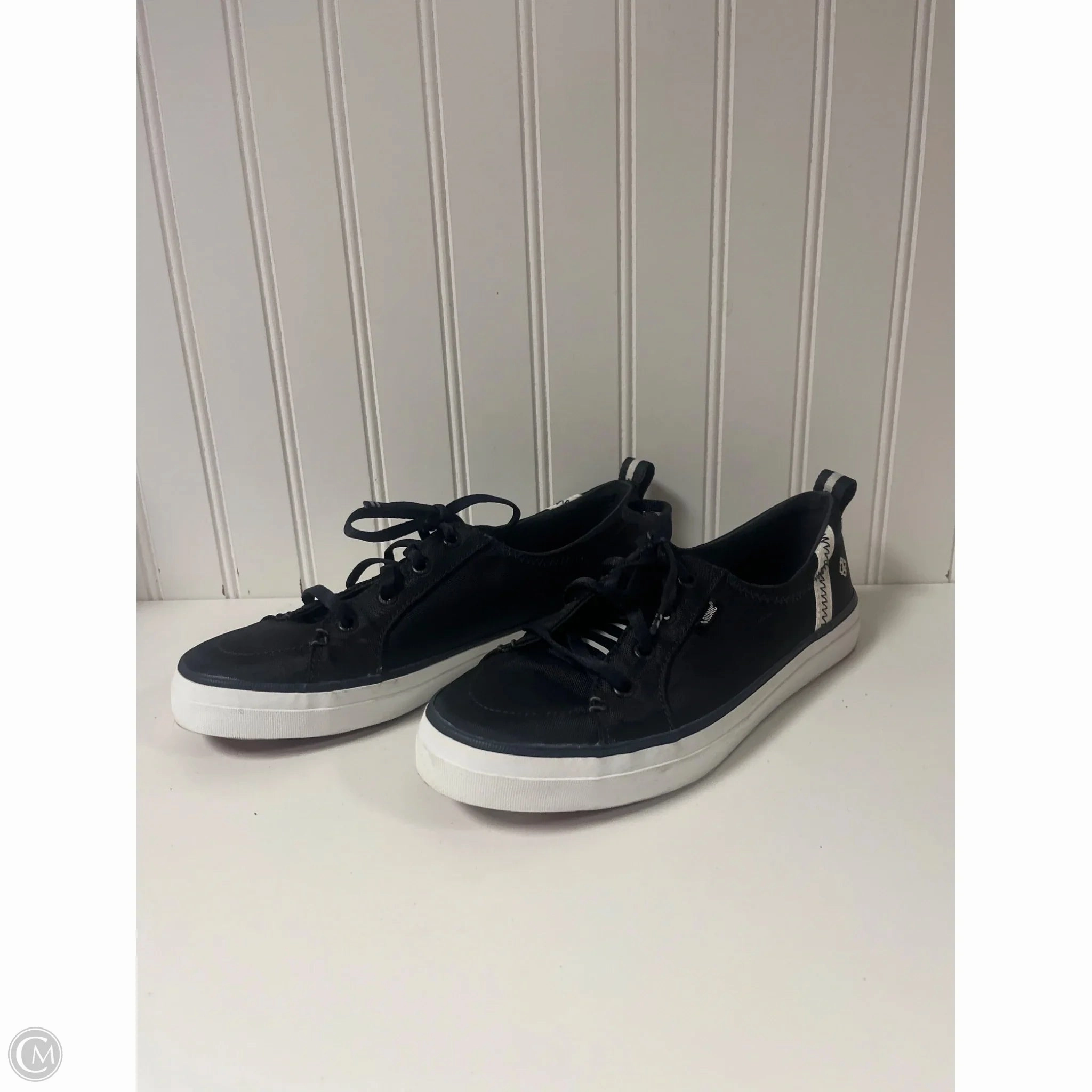 Non Irritating Seams Shoes Sneakers By Sperry In Black, Size: 8.5