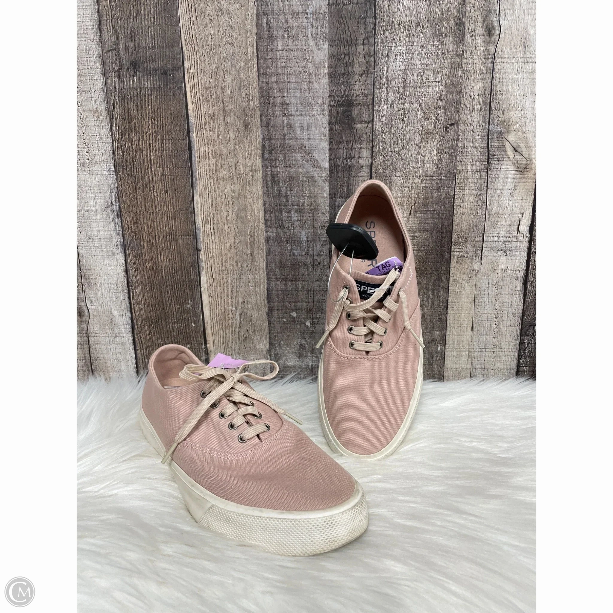 Recycled Rubber Outsole TPU Outsole Shoes Sneakers By Sperry In Pink, Size: 8.5