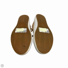 Shoes Sneakers By Sperry In Tan, Size: 10 Padded Ankle Collar Adjustable Laces