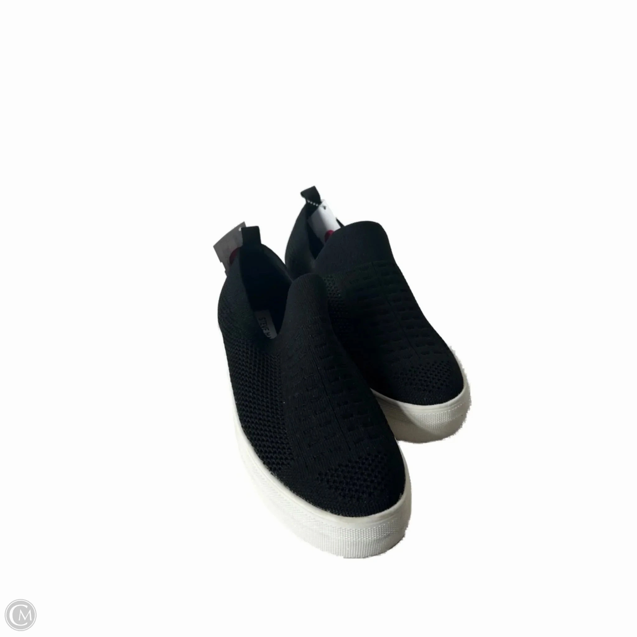 Shoes Sneakers By Steve Madden In Black, Size: 8.5 Casual Edge Wide toe box