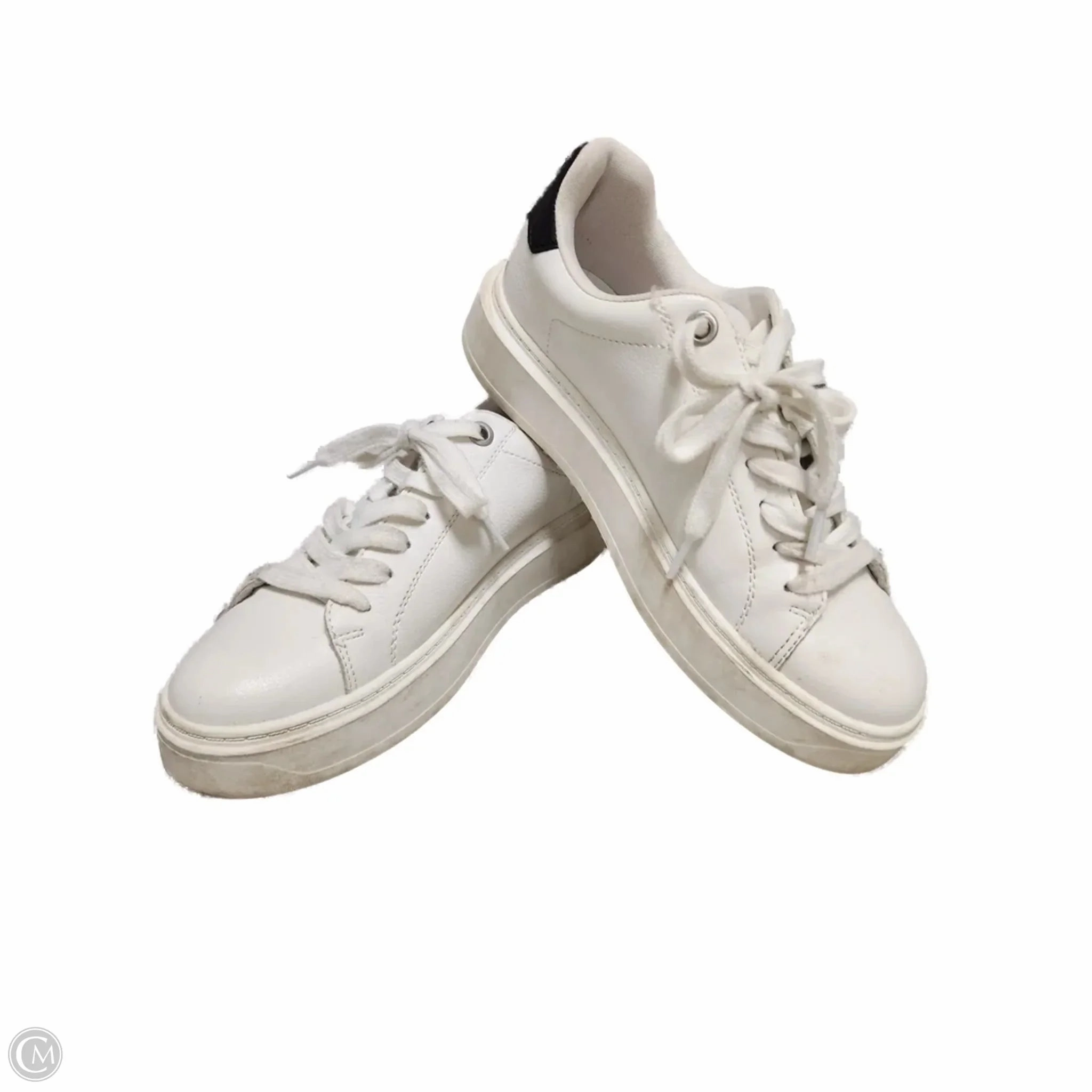 Shoes Sneakers By Steve Madden In White, Size: 7.5 Full Motion Fashionable