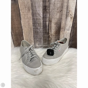 Shoes Sneakers By Superga In Grey, Size: 6.5 Urban Wear Good resilience