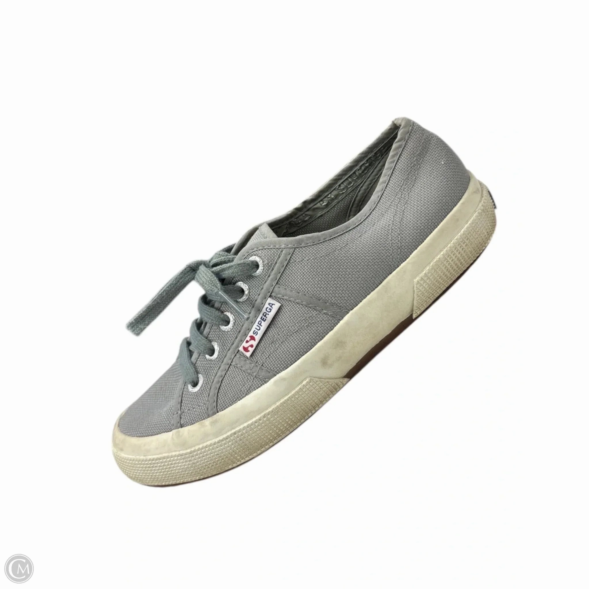 Comfort Flex Eco Friendly Dye Process Shoes Sneakers By Superga In Grey, Size: 7