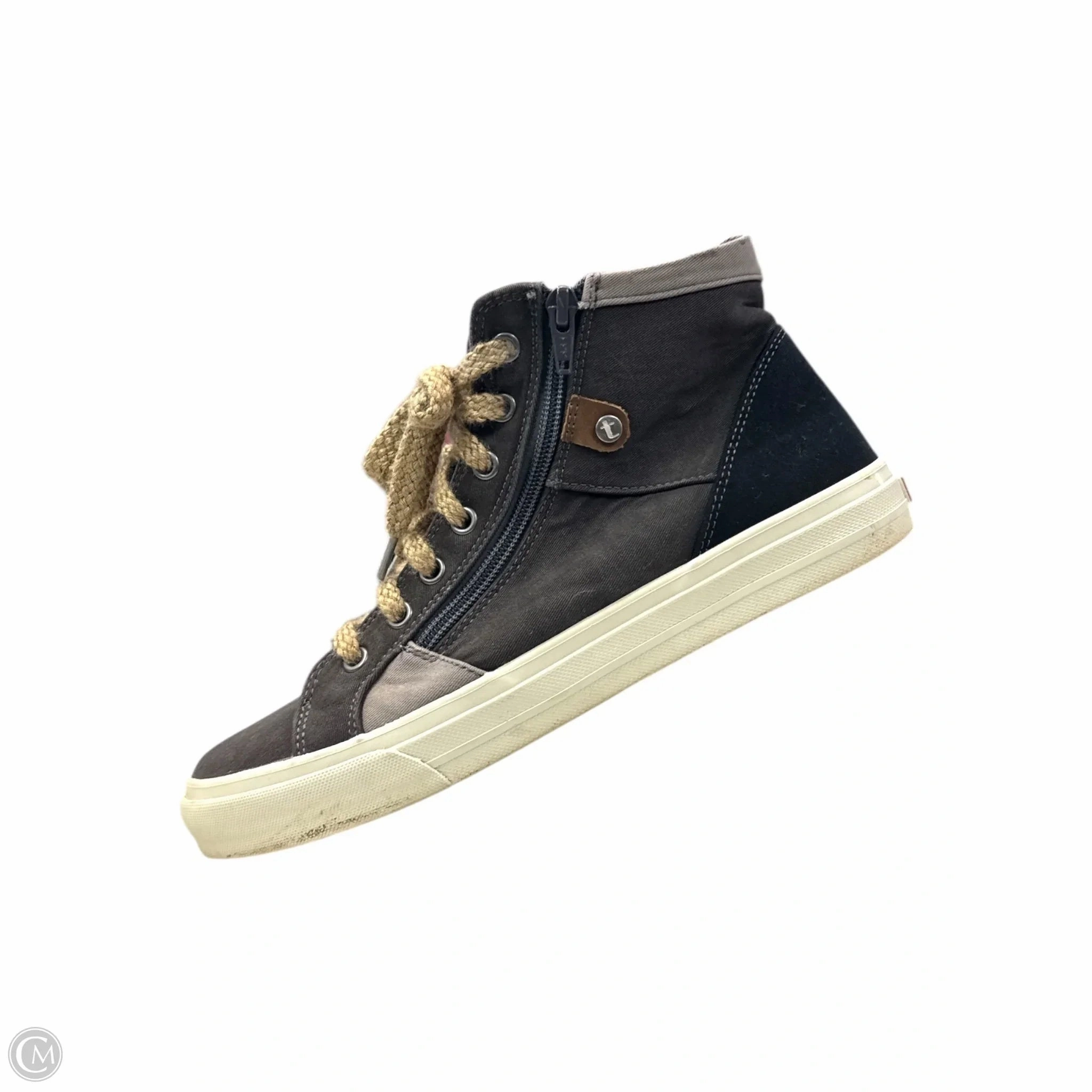 Shoes Sneakers By Taos In Grey, Size: 9.5 Anti   Abrasion