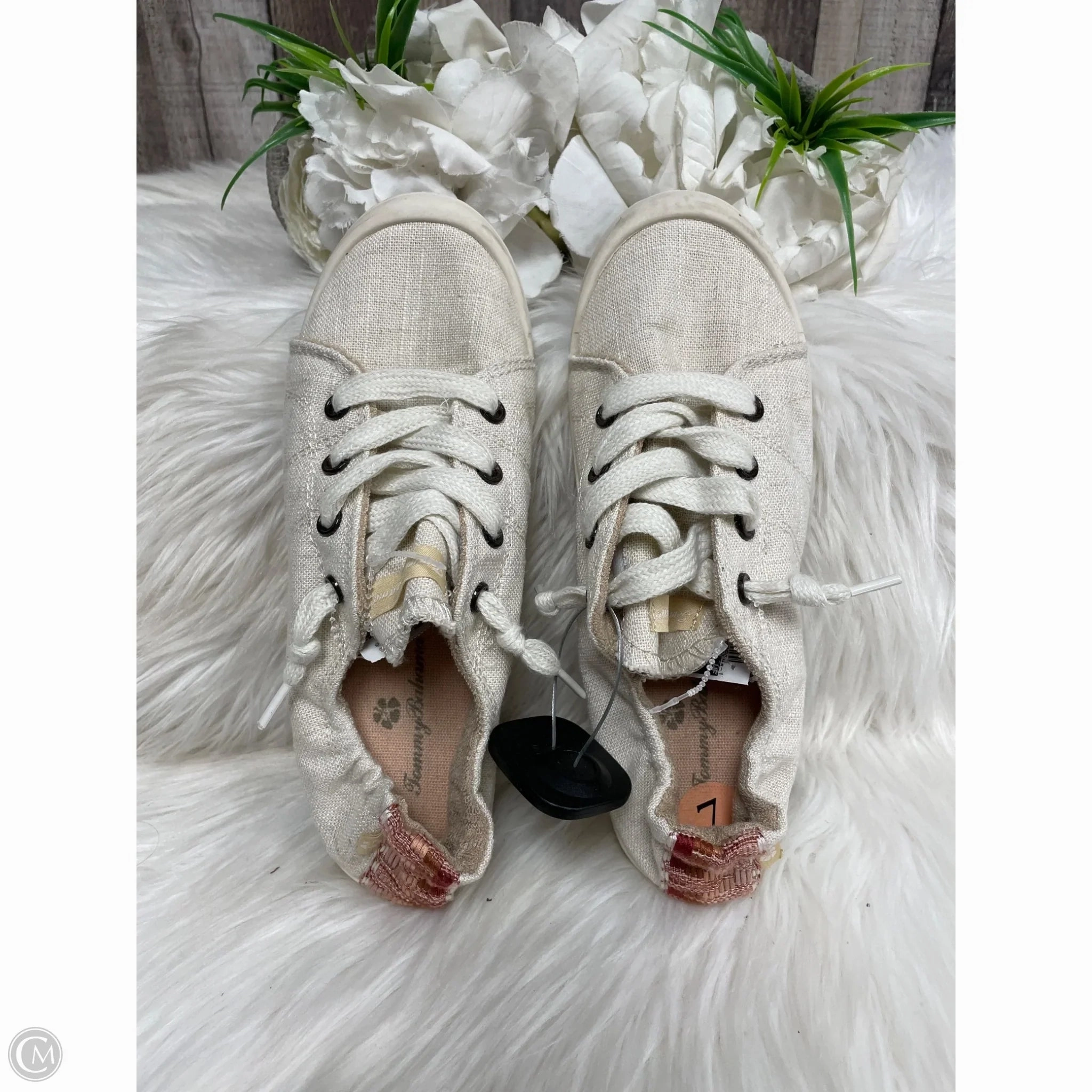 Shoes Sneakers By Tommy Bahama In Beige, Size: 7 Neutral Support Frame