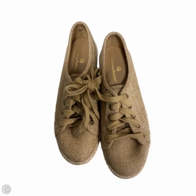 Quiet Walk Shoes Sneakers By Tommy Bahama In Tan, Size: 9
