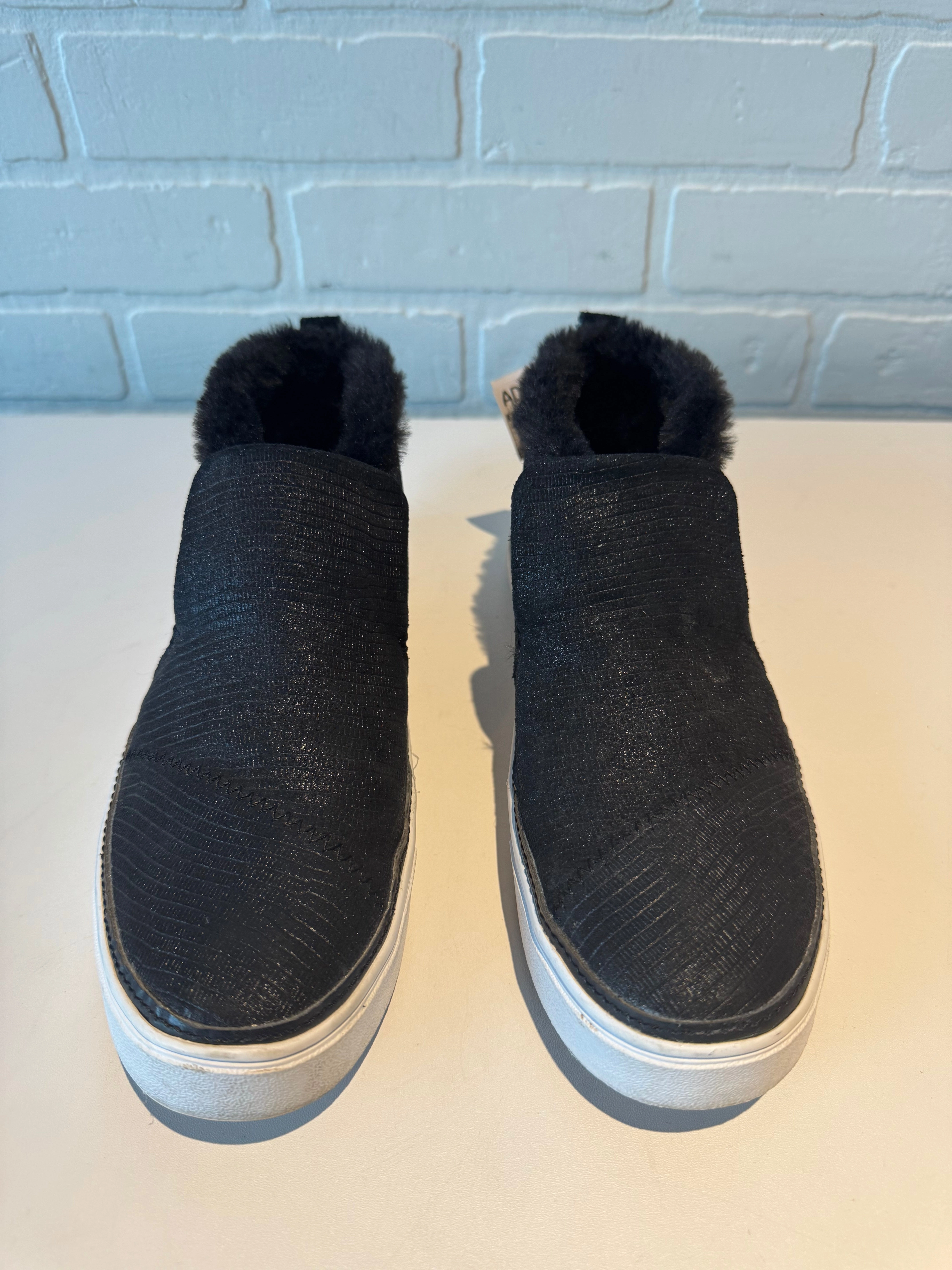 Reinforced Eyelets Shoes Sneakers By Toms In Black, Size: 7.5