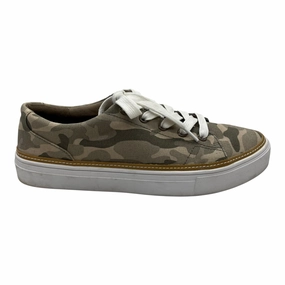 Shoes Sneakers By Toms In Camouflage Print, Size:11 Premium Quality Retro