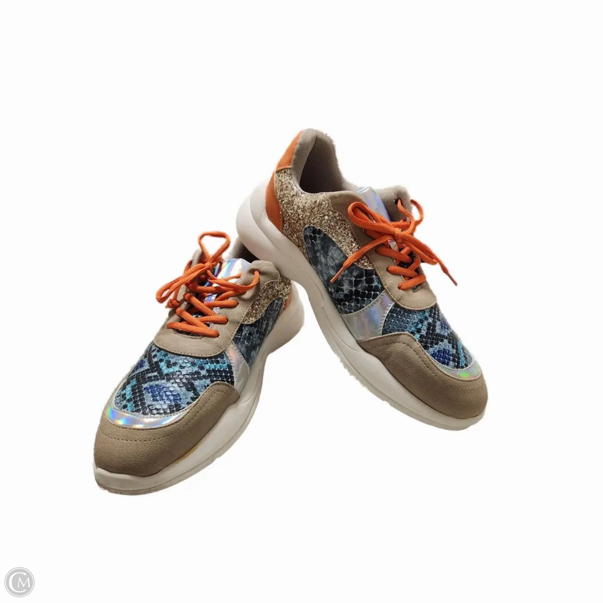 Shoes Sneakers By Torrid In Multi-colored, Size: 11.5 Noise Reducing