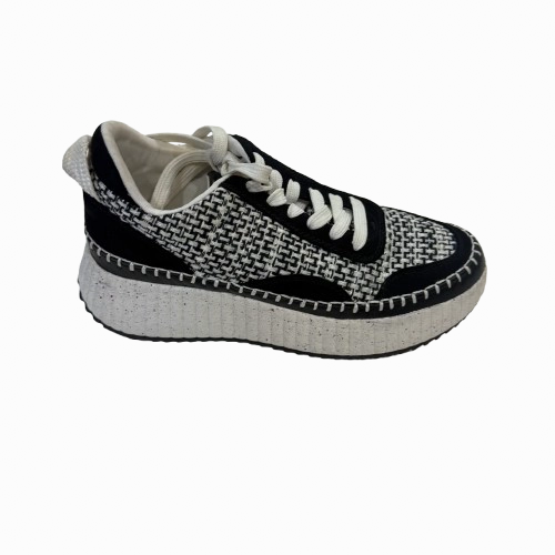 Shoes Sneakers By Universal Thread In Black & White, Size:8 Treadmill Optimized