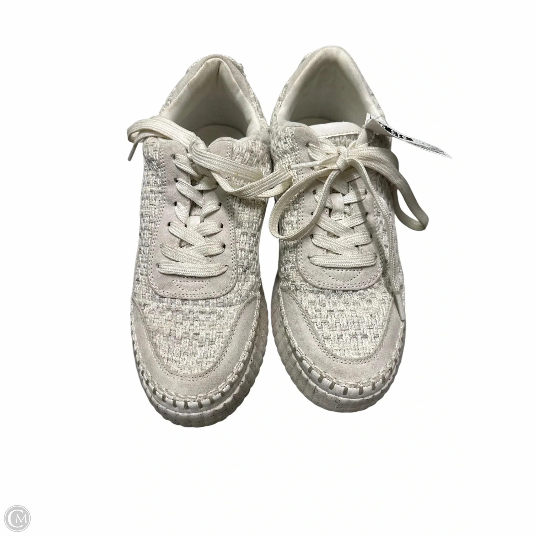 Shoes Sneakers By Universal Thread In Cream, Size: 8.5 Functional shock absorption Vegan Material Technology