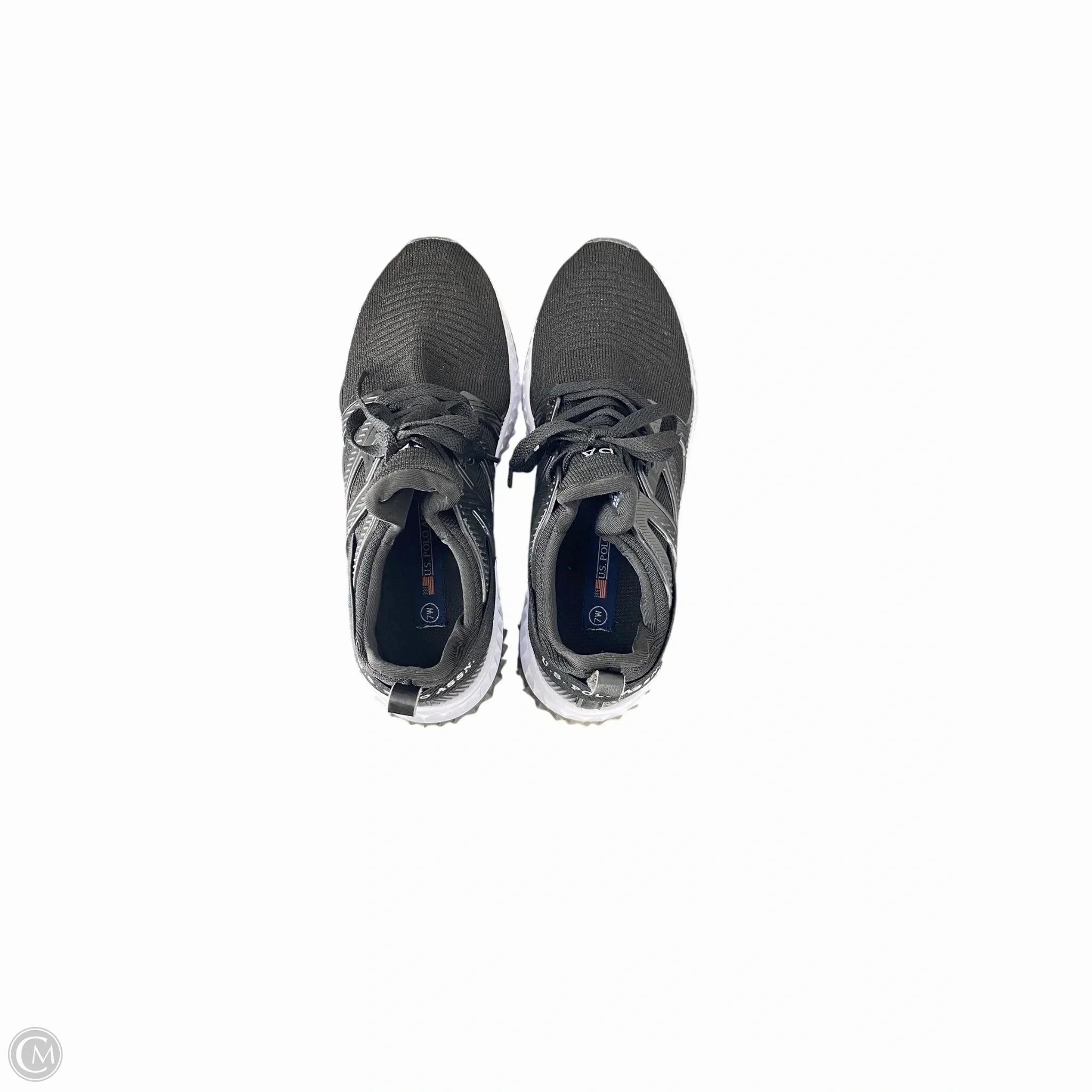 Easy Style Sneaker Trends Shoes Sneakers By Us Polo Assoc In Black & Grey, Size: 7