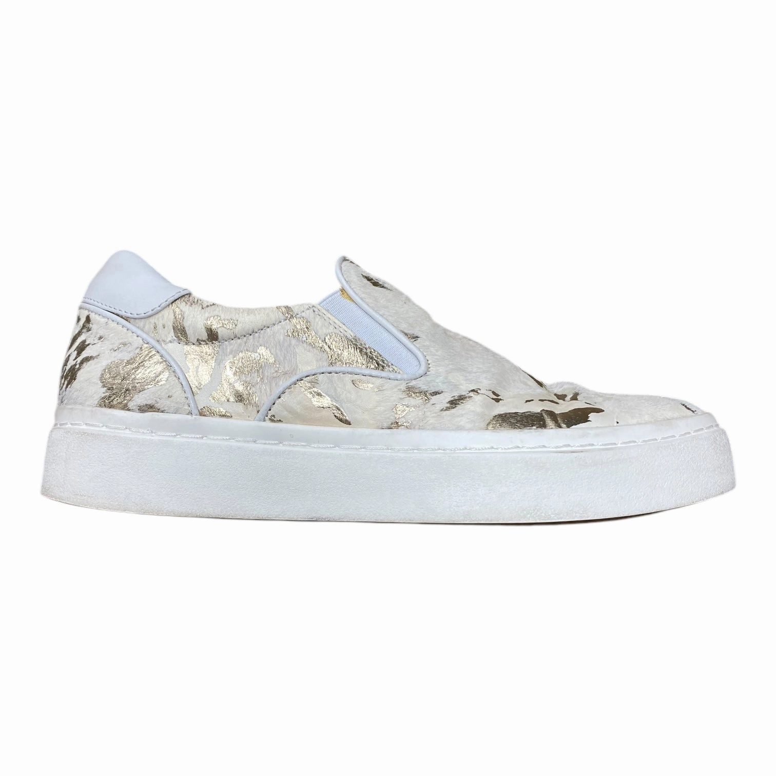Shoes Sneakers By Vaneli In Cream, Size:5.5 Power Motion