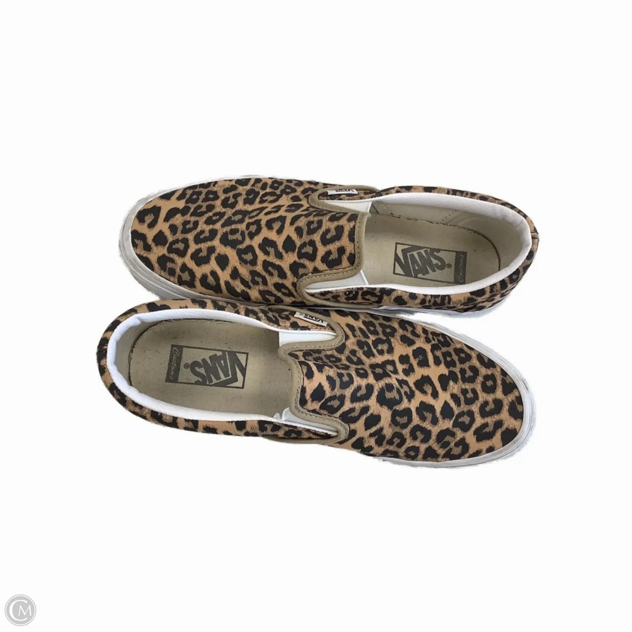 Shoes Sneakers By Vans In Animal Print, Size: 10 comfort feature Contoured Footbed Design